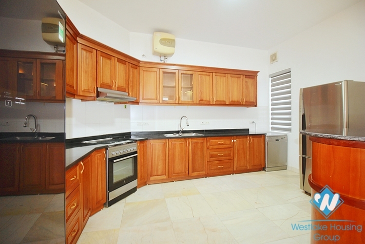 Four bedrooms house with in-door pool for rent in Tay Ho ward, Ha Noi